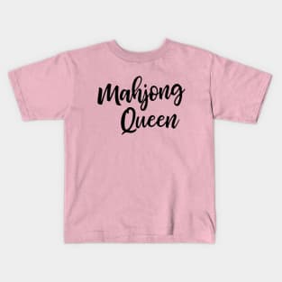 Mahjong Queen Kids T-Shirt